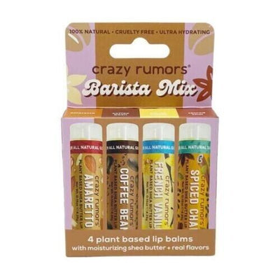 Lip Balm Barista Flavors from Crazy Rumors - 4 Pack - Yes Apparel