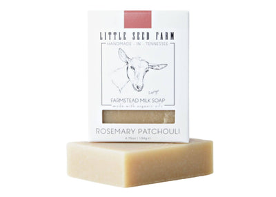 Rosemary Patchouli Body & Hand Bar Soap - 4.74oz. - Yes Apparel