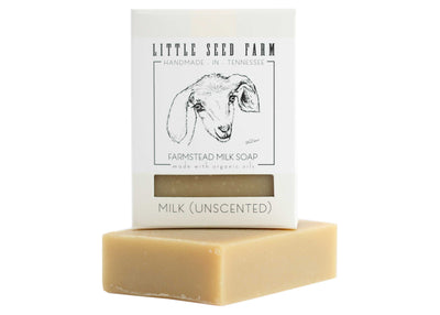 Unscented Milk Bar Facial & Body Soap Bar - 4.75 oz. - Yes Apparel